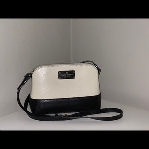 Two toned Kate Spade crossbody purse
